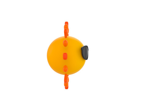 Character228 Cartoon Sun Modelo 3D
