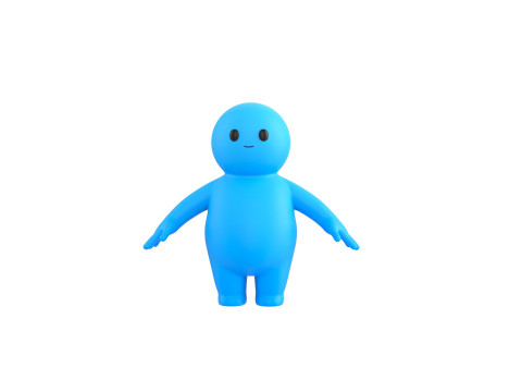 Character231 Little Mascot 3D Model