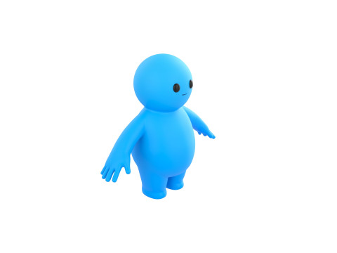 Character231 Little Mascot 3D Model