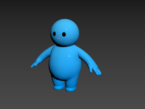 Character231 Little Mascot 3D Model