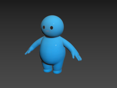 Character231 Little Mascot 3D Model