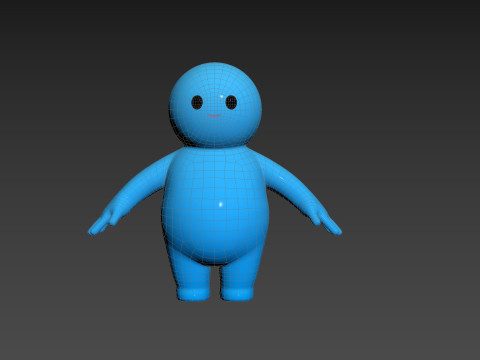 Character231 Little Mascot 3D Model