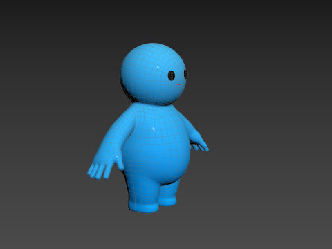 Character231 Little Mascot 3D Model