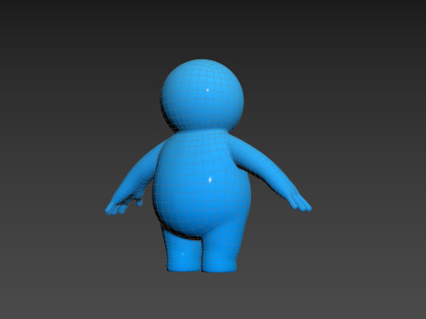 Character231 Little Mascot 3D Model