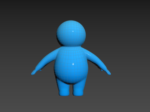 Character231 Little Mascot 3D Model