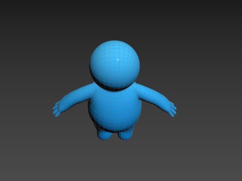 Character231 Little Mascot 3D Model