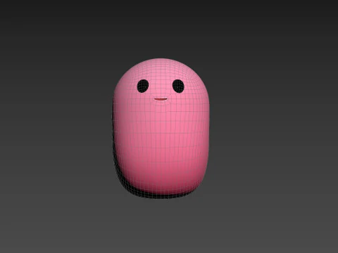Character233 Worm 3D Model