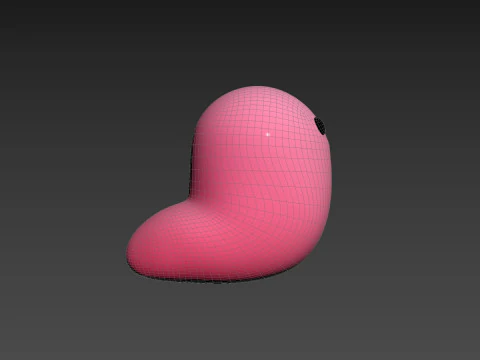 Character233 Worm 3D Model