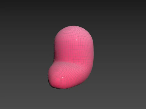 Character233 Worm 3D Model