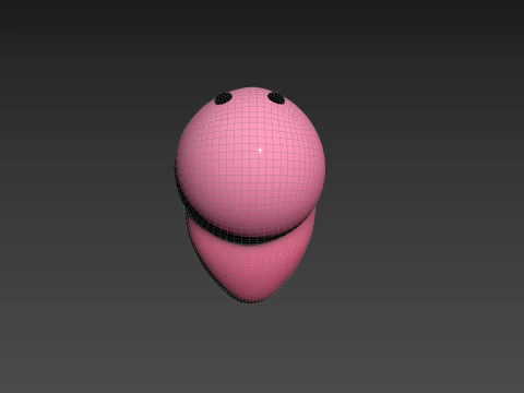 Character233 Worm 3D Model