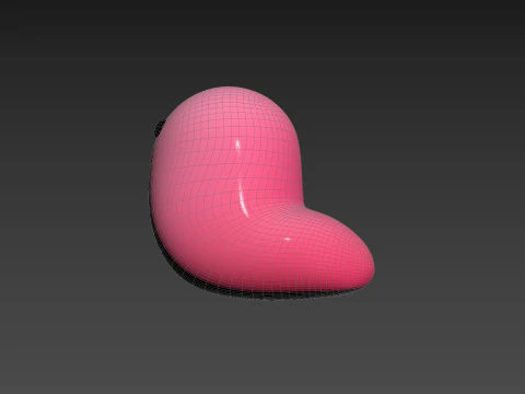 Character233 Worm 3D Model