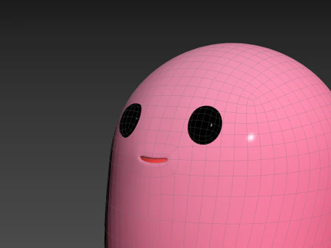 Character233 Worm 3D Model