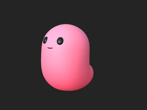 Character233 Worm 3D Model