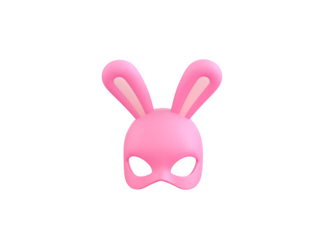Prop210 Rabbit Mask 3D Model