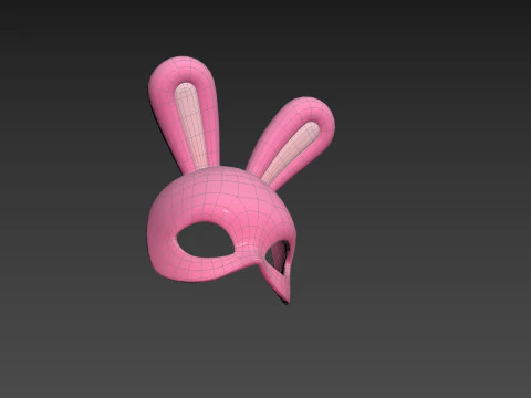 Prop210 Rabbit Mask 3D Model