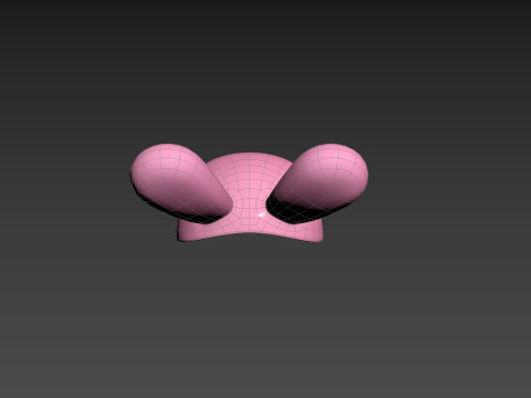 Prop210 Rabbit Mask 3D Model