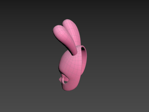Prop210 Rabbit Mask 3D Model