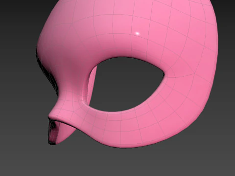 Prop210 Rabbit Mask 3D Model