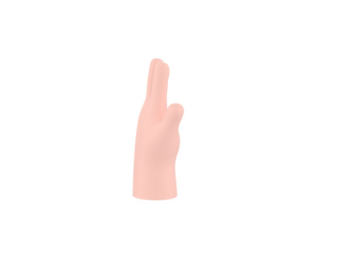 Prop211 Cartoon Hand 3D Model