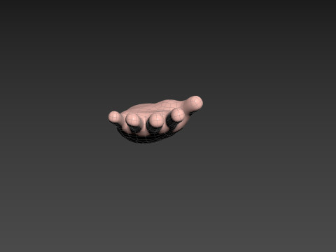 Prop211 Cartoon Hand 3D Model