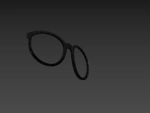 Prop212 안경 3D 모델