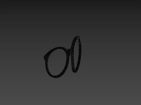 Prop212 안경 3D 모델