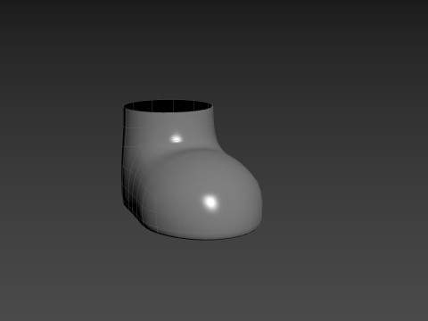 Prop213 Cartoon Foot Modèle 3D