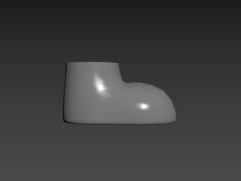 Prop213 Cartoon Foot Modèle 3D