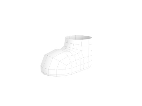 Prop213 Cartoon Foot Modèle 3D