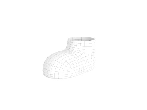 Prop213 Cartoon Foot Modèle 3D