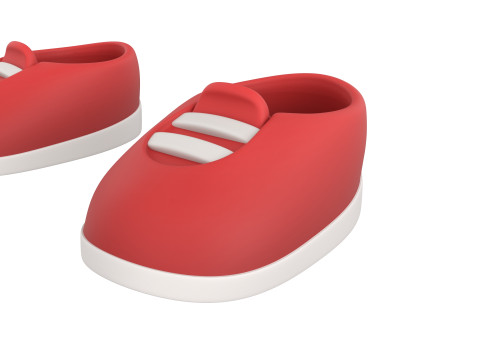 Prop214 Shoes 3D 모델