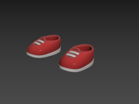 Prop214 Shoes 3D 모델