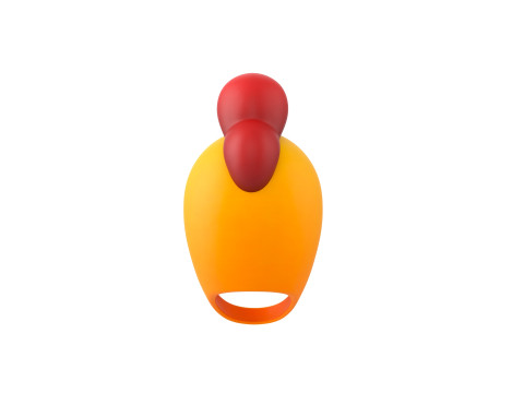 Prop216 Chicken Hat Modelo 3D