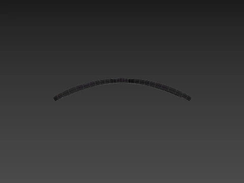 Prop217 Cat Eye Glasses 3D Model