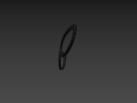 Prop217 Cat Eye Glasses Modelo 3D