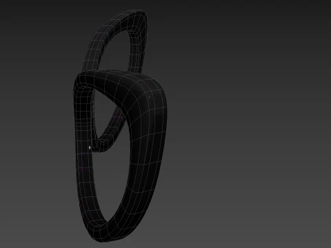 Prop217 Cat Eye Glasses 3D Model
