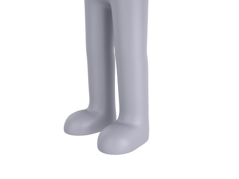 Character235 Boy Base Mesh 3D Model