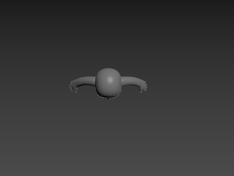 Character235 Boy Base Mesh 3D Model