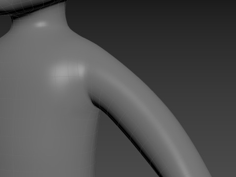 Character235 Boy Base Mesh 3D Model