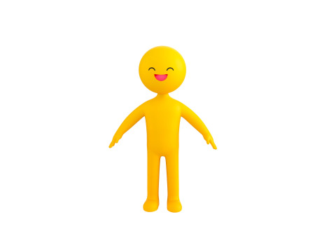 Character236 Smile Man 3D 모델