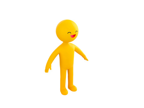 Character236 Smile Man 3D 모델