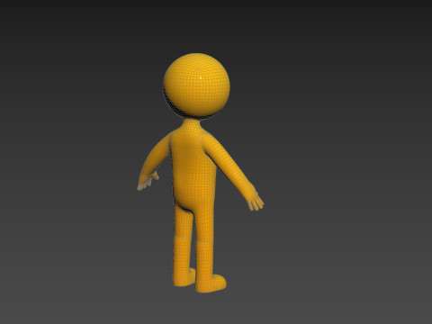 Character236 Smile Man 3D 모델