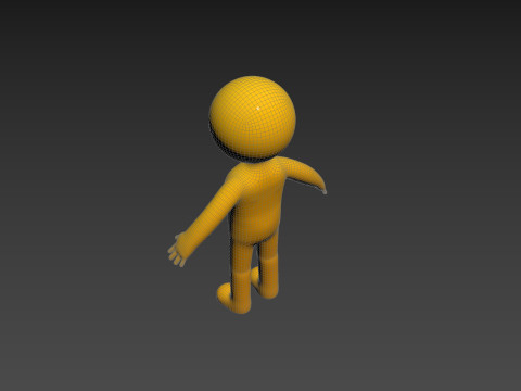 Character236 Smile Man 3D 모델