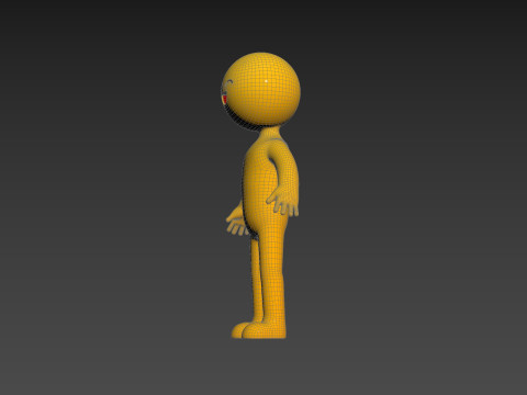 Character236 Smile Man 3D 모델
