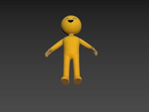 Character236 Smile Man 3D 모델