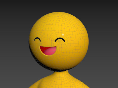 Character236 Smile Man 3D 모델