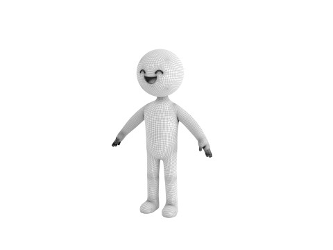 Character236 Smile Man 3D 모델