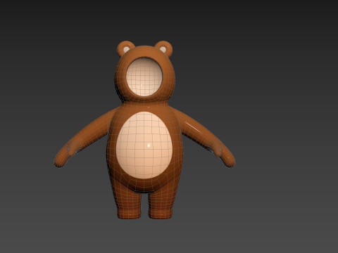 Prop219 Bear Suit 3D-Modell