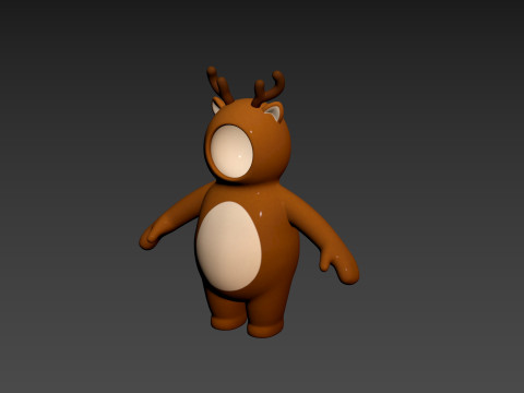 Prop220 Deer Suit 3D Model