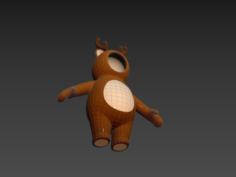 Prop220 Deer Suit 3D Model